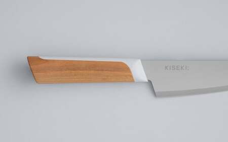 【最長12ヶ月で発送】＜日本初の超硬合金包丁＞ KISEKI: ペティ［ヤマザクラ］ ～ グッドデザイン賞受賞 (R5.10) テレビ紹介多数！ 毎日放送「 所さんお届けモノです！ 」(R6.6.8)