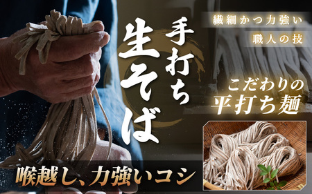 【年越し限定 】 越前おろしそば 生そば6人前（つゆ・ネギ・辛味大根付き） 「めん房新月亭」 冷蔵【蕎麦】 [e21-a008_12] 