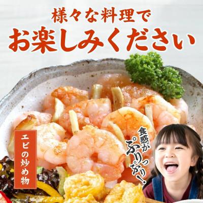 ふるさと納税 泉佐野市 大型むきえび ブラックタイガー 900g 背ワタなし 訳あり サイズ不揃い kgp0120 |  | 03