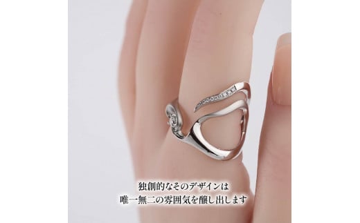 Pt ダイヤモンド リング プラチナ ジュエリー 100万円 前後 HARA RING シリーズ ガウディ 宝石 宝飾品 指輪 karati セスタディカラッチジャパン カラッチ ジャパン KARAT
