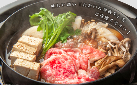 訳あり！【A4～A5】豊後牛赤身霜降りしゃぶしゃぶすき焼き用(肩・モモ)800g(400g×2p)　D22