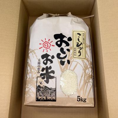 ふるさと納税 美馬市 令和7年産　美馬市コシヒカリ精米5kg