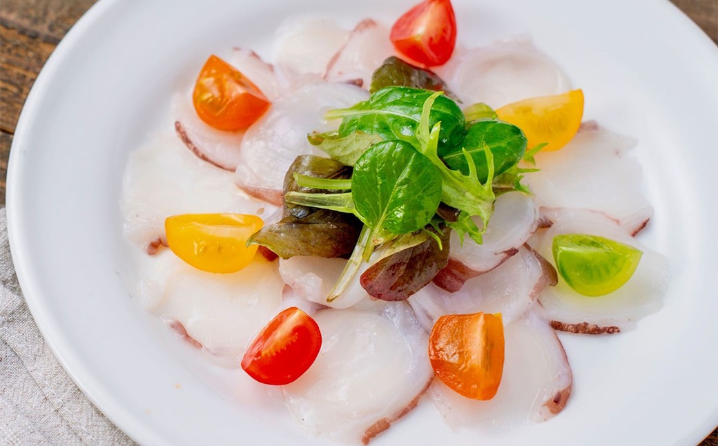 北海道 産 【 半生 仕上げ 】 活〆 して つくる 茹でタコ （ 3D冷凍 ） 2～3パック 約700g 程度