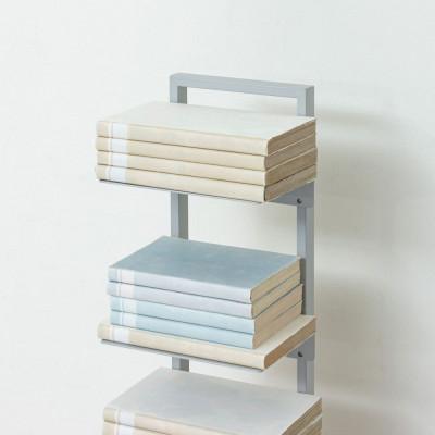 ふるさと納税 海南市 ブックタワーシェルフ　グレー |  | 01