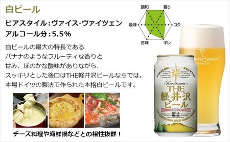 【9ヶ月定期便】THE軽井沢ビール　3種24缶　飲み比べ　セット　クラフトビール　地ビール　長野県 【 軽井沢ブルワリー お中元 お歳暮 母の日 父の日 家飲み おすすめ　お取り寄せ 内祝い ギフト 