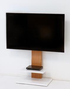 壁掛け風アングルテレビ台 ロー ナチュラル