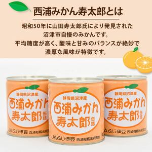 西浦 みかん 寿太郎 缶詰 24缶 国産 みかん缶詰 