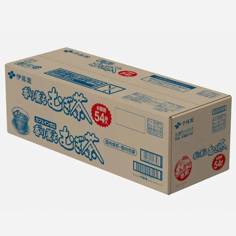 【 むぎ茶 】 香り薫るむぎ茶 ティーバッグ 54袋×10 伊藤園