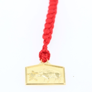 [K18] 干支絵馬根付 (12種) (柄：亥)