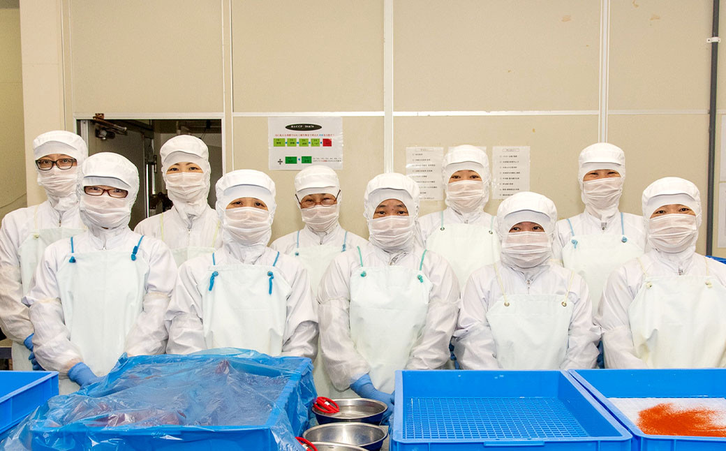 まるいち博多辛子明太子（無着色） 1kg（並切）