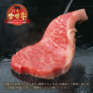 宮崎牛サーロインステーキ(400g・200g×2) 牛肉 精肉 肉 ブランド和牛 お取り寄せ 国産 宮崎県【株式会社SHINGAKI】【SG015】