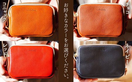 マカロンポシェット 革製品 本革 糸島市 / LADIES＆GENTLEMEN [ADK064]