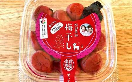 昔ながらの味 正子ばあちゃんの天日干し梅干し 塩分7% 150g×5パック F7X-0008