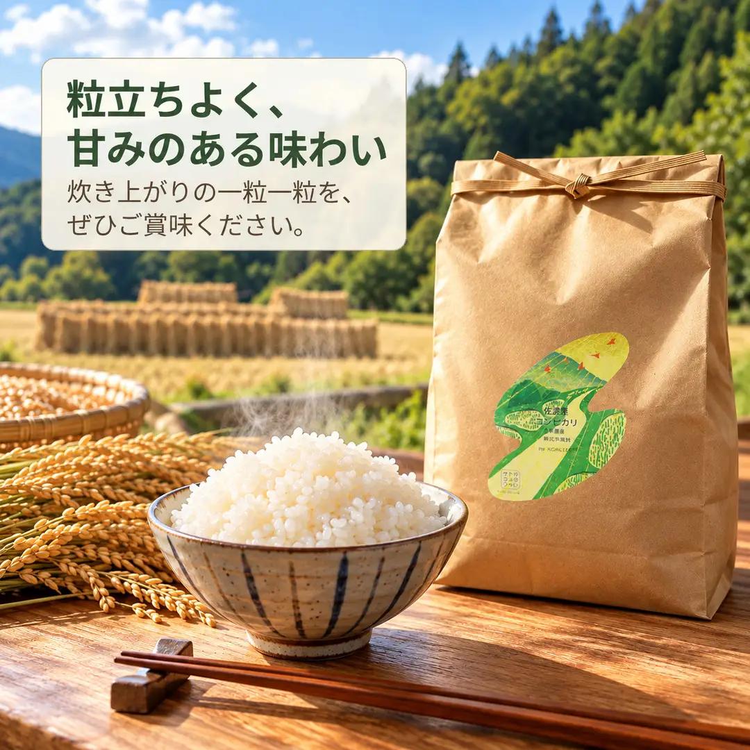 【令和8年産】佐渡産コシヒカリ 精米5kg ミライサト
