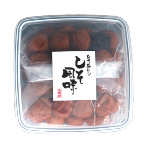 【贈答用】紀州南高梅 しそ風味梅干 約1000g 化粧箱入 【US48】【準備でき次第、順次発送】【AS90022-uts035A】