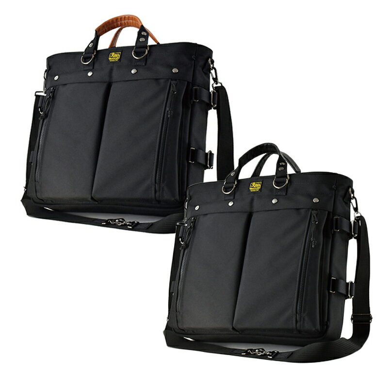 【ふるさと納税】VanNuys フライヤー 3wayブリーフトート ダブルファスナー ビジネスバッグ メンズ 軽量 薄い 薄型 スリム A4 鞄 PC収納可 通勤 出張 ノートPC 誕生日 20代 30代 40代 ブラック バンナイズ ファッション