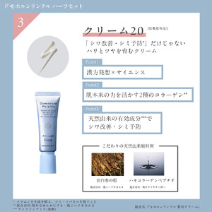 ドモホルンリンクル 基本4点ハーフセット 保湿 スキンケア フェイスケア 美容 合成香料・着色料不使用 ドモホルンリンクル保湿液 薬用ドモホルンリンクル 保湿ドモホルンリンクル 天然ドモホルンリンクル