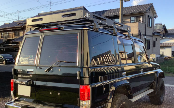 ROS FIELD トヨタ ランクル 70 78系専用 ルーフラック / 車 くるま カー用品 アウトドア レジャー / 恵那市 / ROYAL STAGE [AUEB015]