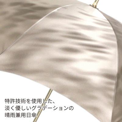 ふるさと納税 西桂町 婦人長傘 こもれび(ブナ・カーキ)槙田商店の傘職人が作るシンプルで上品な日本製の晴雨兼用高級日傘 |  | 01
