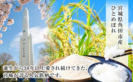 【6回定期便】宮城県産ひとめぼれ【無洗米】　5kg×1袋