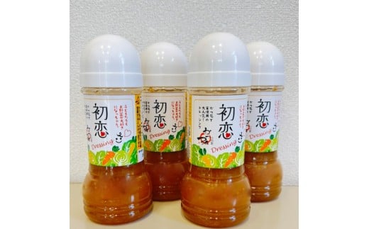 【ふるさと納税】かつ弘 特製 ドレッシング (210g×4本) サラダ 野菜 カルパッチョ 豆腐 冷奴 調味料 甘味 酸味 セット 常温 【opbc001】【西日本畜産】