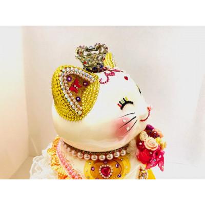 ふるさと納税 中間市 風水ハッピーキャット(3L)プリンセス(イエロー) |  | 01