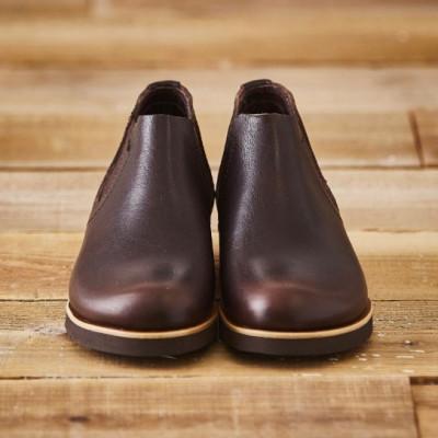 ふるさと納税 大和郡山市 KOTOKA KTO-5012 チョコレート 一枚革サイドゴア 婦人靴  24.0cm |  | 03