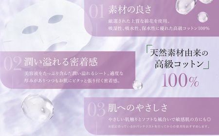 (ナノア)　NANOA レチノール デイリー フェイスパック 医師が大注目のヒト幹細胞 シートマスク アゼライン酸 バクチオール ビタミンC誘導体 毛穴 エイジングケア EGF 保湿 高級コットン 顔