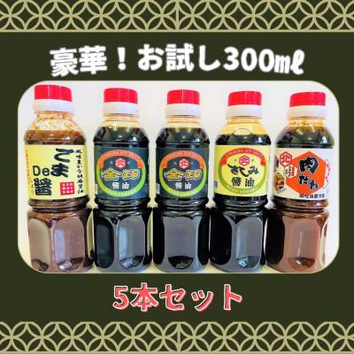 ふるさと納税 吉野ヶ里町 豪華　お試し300ml　5本セット