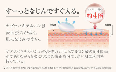 椿の葉保湿水3本[PEG030]保湿水