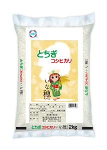 栃木県産コシヒカリ いな穂ちゃん 2kg【栃木県共通返礼品・栃木県産】