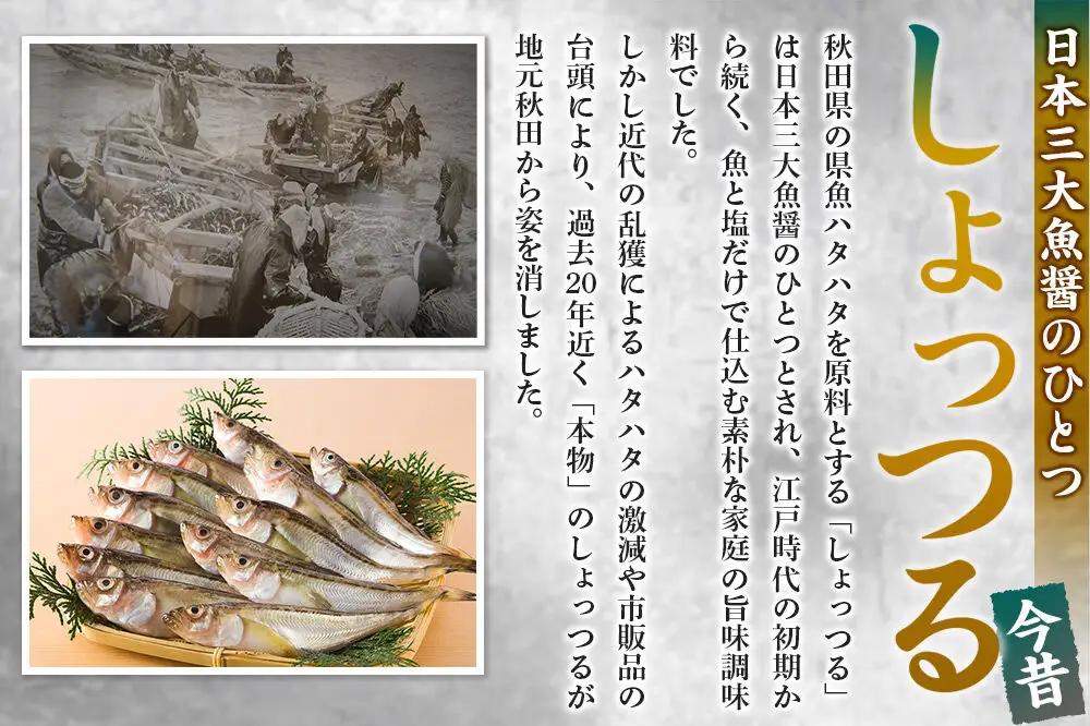 秋田しょっつる「十年熟仙」1本 諸井醸造 魚醤 ハタハタ 無添加 醤油 調味料 出汁 ギフト 料理 煮物 贈り物