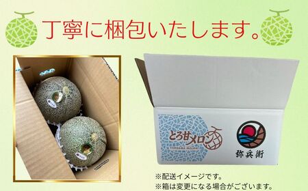 アムスメロン 2玉 小サイズ   (1玉約1.65〜1.75kg未満)  メロン アムスメロン 銚子市 弥兵衛