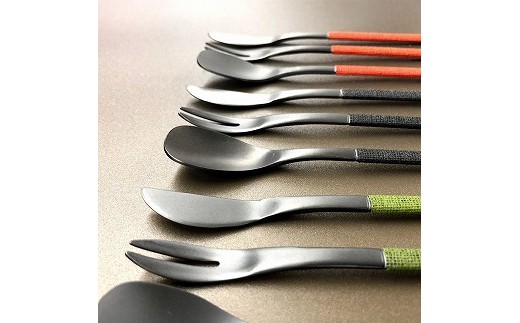 
                  紗綾 抹茶 カトラリー4本セット FC020332
                