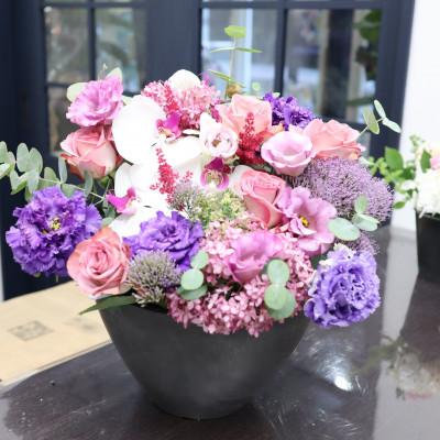 ふるさと納税 筑西市 【2週間毎定期便】癒しのフラワーセラピーアレンジメント/LLサイズ全24回 |  | 02