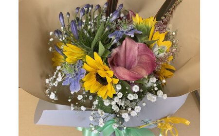 お花（生花）の12回定期便