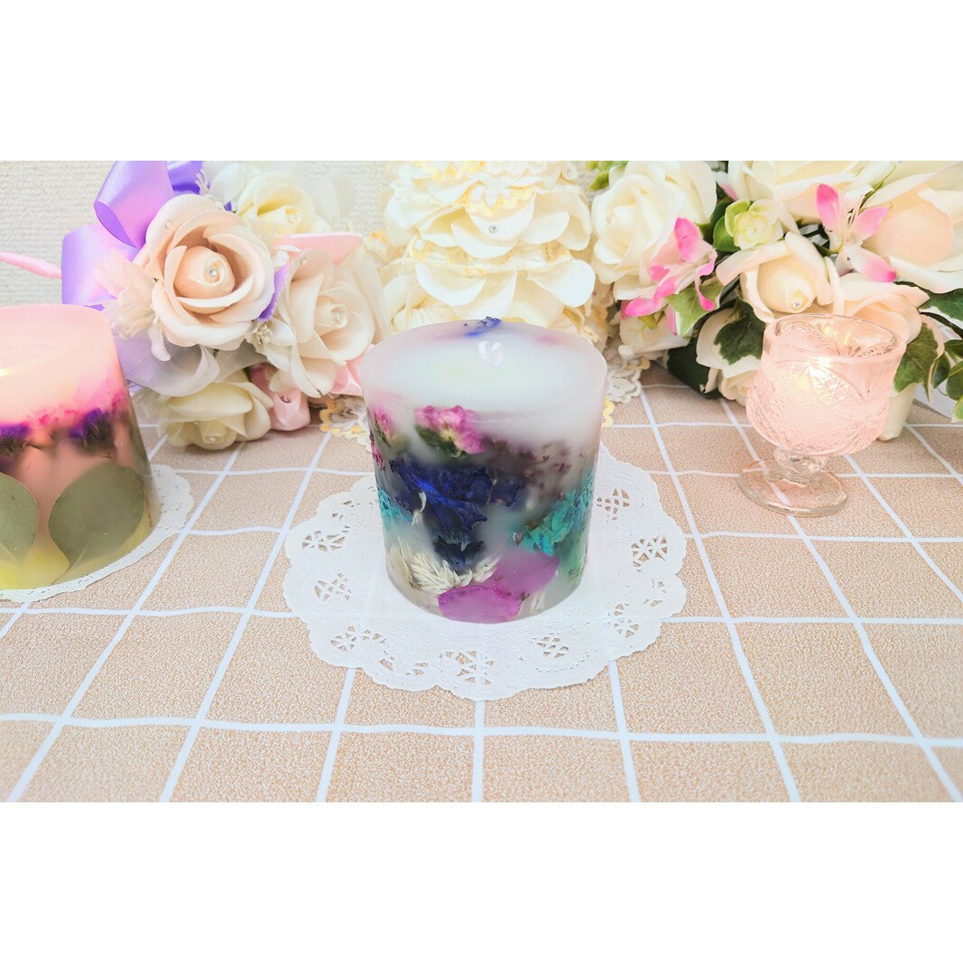 【ふるさと納税】新宿フラワークラフト体験工房 ふわっと香るボタニカルキャンドル作り フラワークラフト 体験 ボタニカルキャンドル キャンドル作り アロマオイル パラフィンワックス ハンドメイド お持ち帰り キャンドル 思い出 手作り お友達 家族 東京 新宿 0146-009-S07