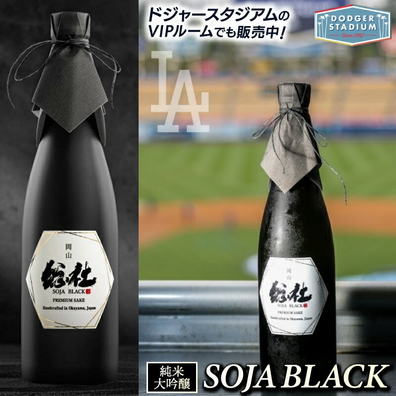 【ふるさと納税】 純米大吟醸 酒 SOJA BLACK 雄町米 岡山 総社