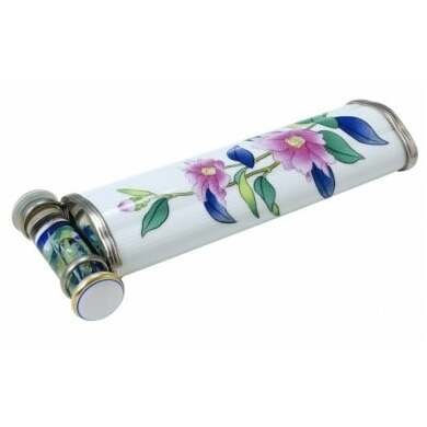 香蘭社 山茶花 オイルタイプ有田焼万華鏡 A170-2
