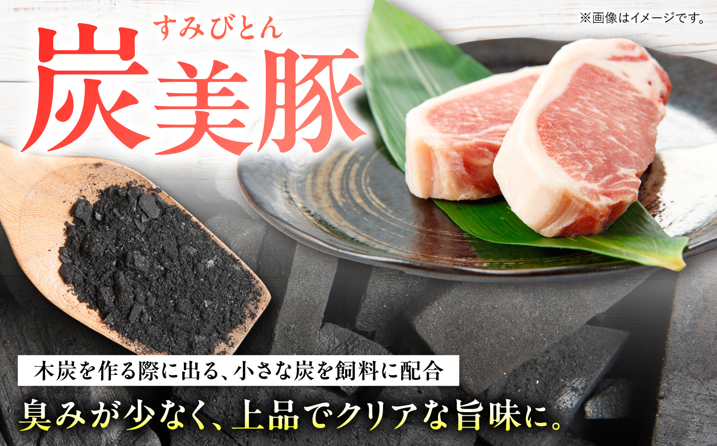 【6回定期便】西海市産 「炭美豚」 豚ロースブロック500g （500g×1パック）＜宮本畜産＞ 豚肉 とんかつ用 豚 便利 ロース 冷凍 国産 料理 使いやすい 甘い 塊 ブランド豚 ポーク 長崎 