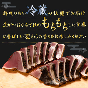 【ふるさと納税】【冷蔵】 かつおのたたき 麦藁焼 カツオ （約600～700g） タタキ 特選 鰹のたたき 1～3節 薬味・たれ付き 日本郵便で発送 事前連絡しています 高知県 佐川町 宮地鮮魚店 冷