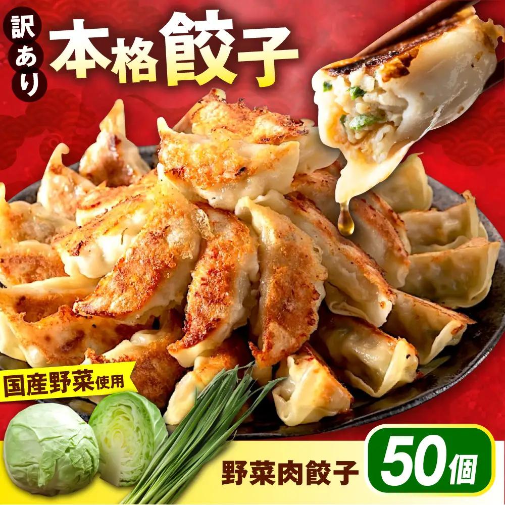 訳あり 本格 餃子 50個 餃子 [AKHQ001]