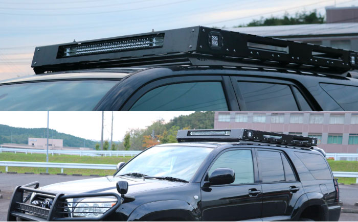 ROS FIELD トヨタ ハイラックスサーフ215専用 ルーフラック / 車 くるま カー用品 アウトドア レジャー / 恵那市 / ROYAL STAGE [AUEB013]