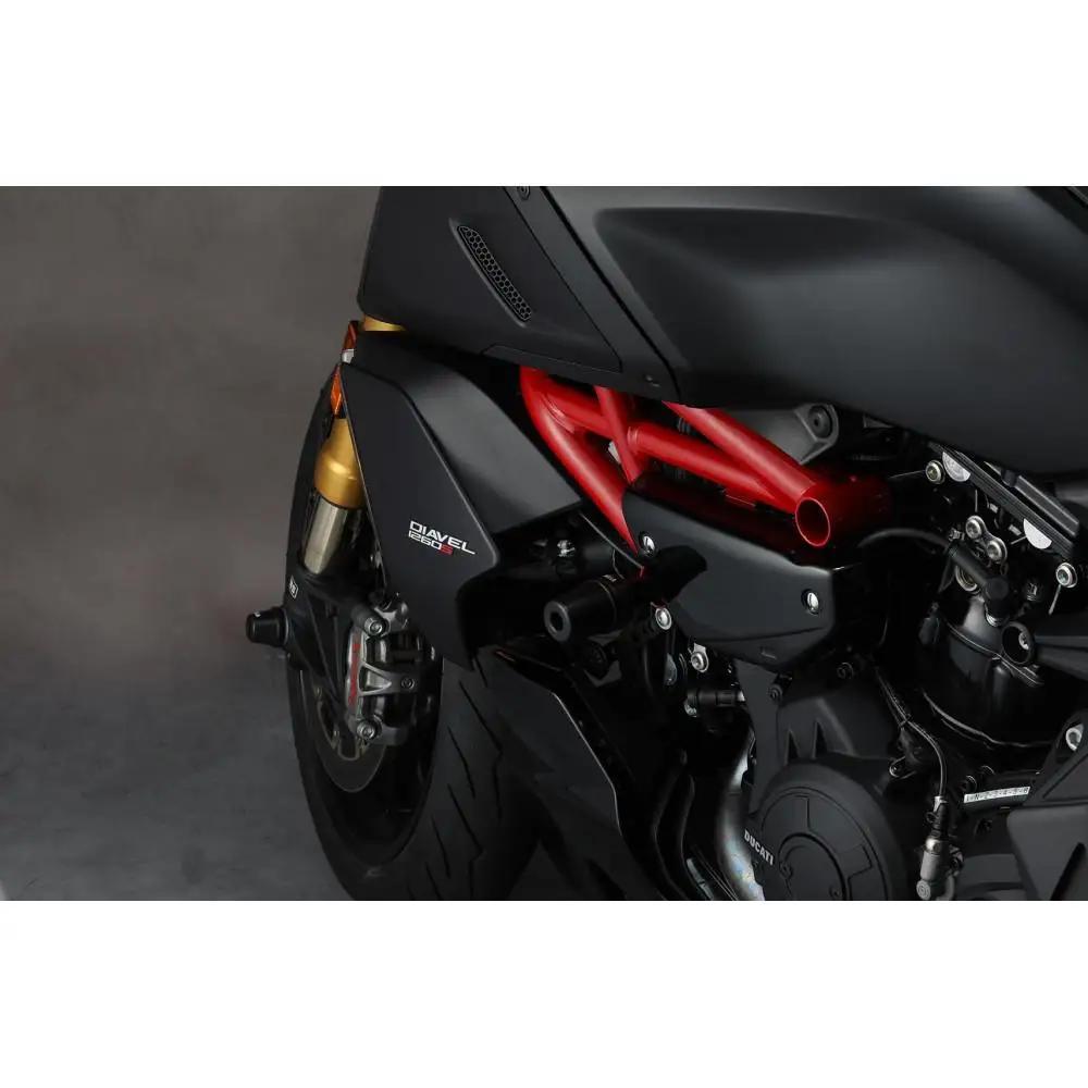 【AELLA】DUCATI ディアベル｜フレームスライダー (Diavel1260) AE-68127｜京都 バイクギア カスタムパーツ 人気ブランド ﾊﾞｲｸ