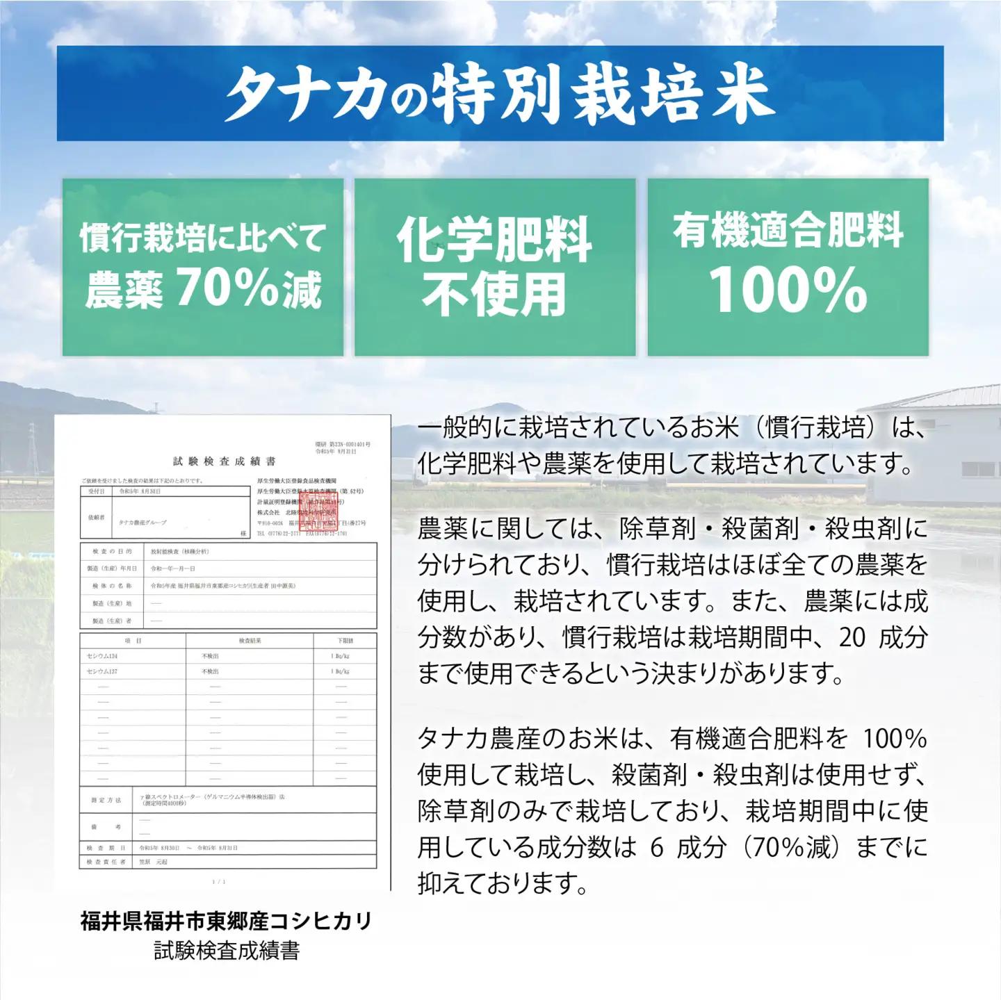 【先行予約】【胚芽付米】【定期便6ヶ月連続】令和8年産 新米 ふくい東郷米 特別栽培米 農薬70％減 コシヒカリ 6kg(3kg×2袋)×6ヶ月 合計36kg[J-020023_03]