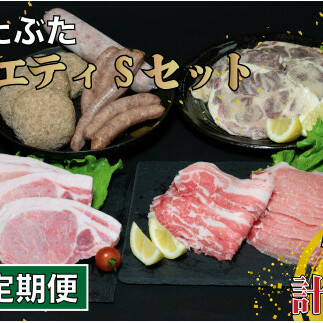 【3回定期便 豚肉7種セット】 ありたぶた バラエティSセット (豚肉7種) 3回 定期便 小分け 真空パック 豚肉 ロース バラ ウインナー ソーセージ ハンバーグ N60-8
