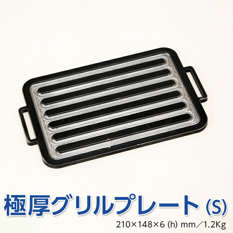 【ふるさと納税】極厚グリルプレート（S）　アウトドア キャンプ 鉄板※着日指定不可