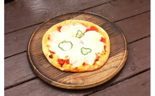 (冷凍)　ラッテ・オリジナル手づくりピザ（18㎝）5枚 ／ 葛城 高原 牧場 モッツアレラチーズ ピザ【latt010】