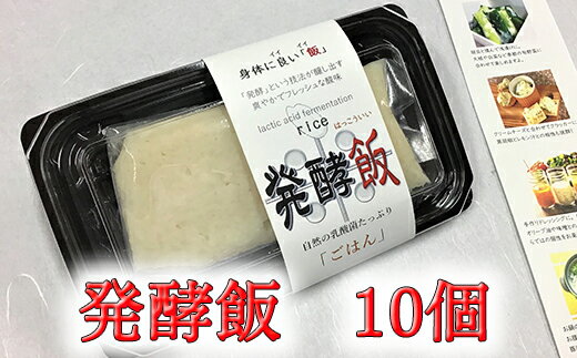【ふるさと納税】発酵飯10個 【100g×10p】 発酵食品 滋賀県産 ふなずし
