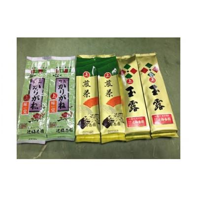 ふるさと納税 田布施町 日本茶「店主の選んだ、ちょー美味し!銘茶」セット【辻梅香園】I-2